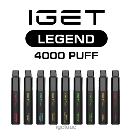 IGET vape dubai- IGET LP0F8428 iget vape dubai legend 4000 للبيع بالجملة