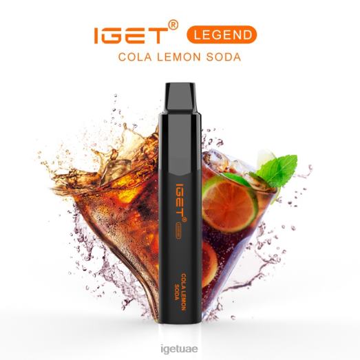 IGET bar dubai- IGET LP0F8576 إيجيت فيبز ليجيند - 4000 نفسة كولا صودا ليمون