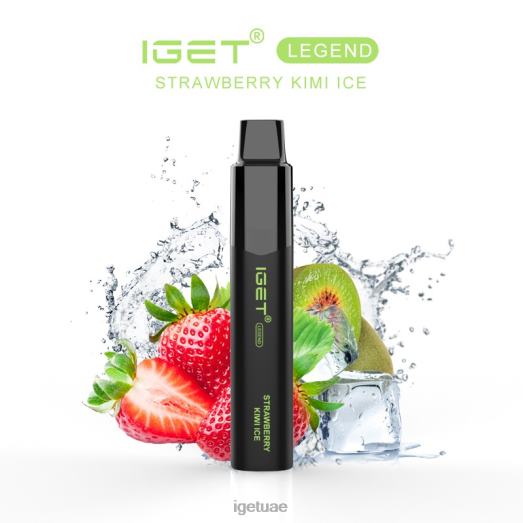 IGET vape uae- IGET LP0F8609 إيجيت دبي ليجند - 4000 نفث جليد الفراولة والكيوي