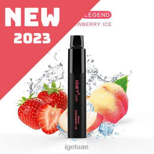 IGET bar uae- IGET LP0F8614 ايجيت فيب يو ايه ليجند - 4000 نفسة ثلج فراولة خوخ