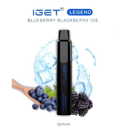 IGET bar- IGET LP0F8644 إيجيت دبي ليجند - 4000 نفث توت العليق الجليد