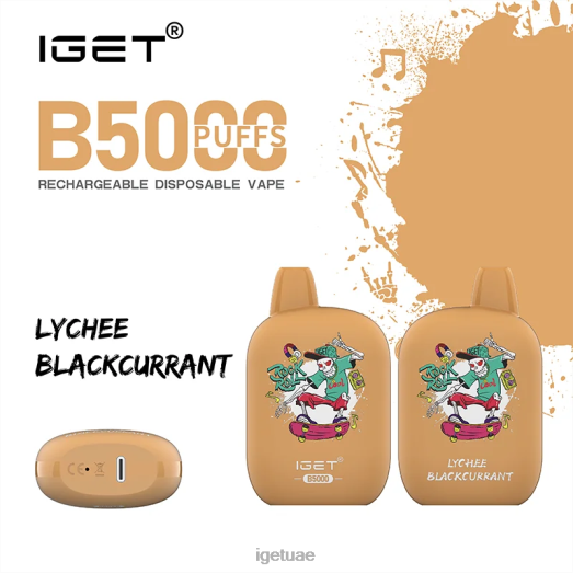 IGET dubai- IGET LP0F8309 ايجيت فيب b5000 ليتشي عنب الثعلب