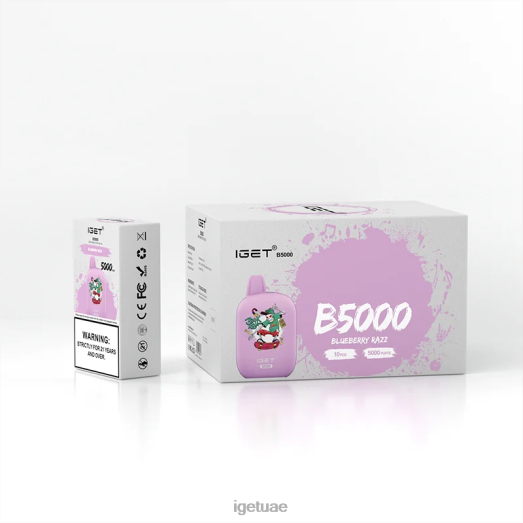 IGET vape dubai- IGET LP0F8310 iget vape الإمارات العربية المتحدة b5000 عنبية راز
