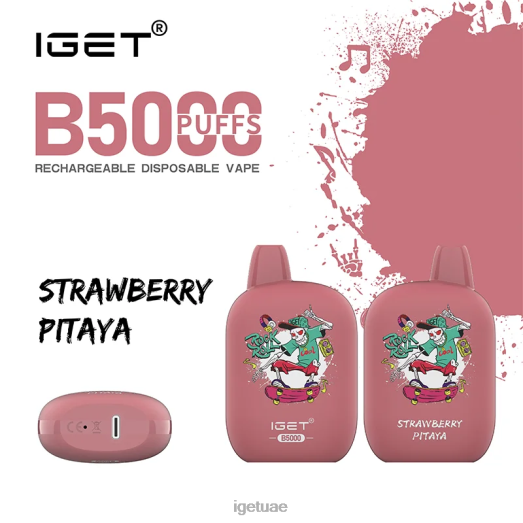 IGET bar- IGET LP0F8313 ايجيت فيب دبي b5000 بيتايا الفراولة