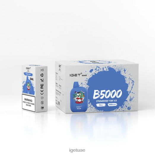 IGET vape- IGET LP0F8314 ايجيت فيبز b5000 جليد الفراولة والكيوي