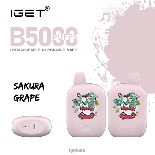IGET vape abu dhabi- IGET LP0F8317 iget vape الإمارات العربية المتحدة b5000 عنب ساكورا