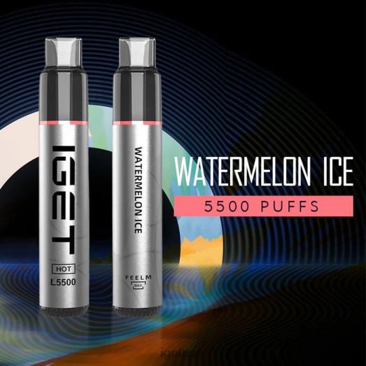 IGET vape abu dhabi- IGET LP0F8536 ايجيت فيب ساخن - 5500 نفسة ثلج البطيخ