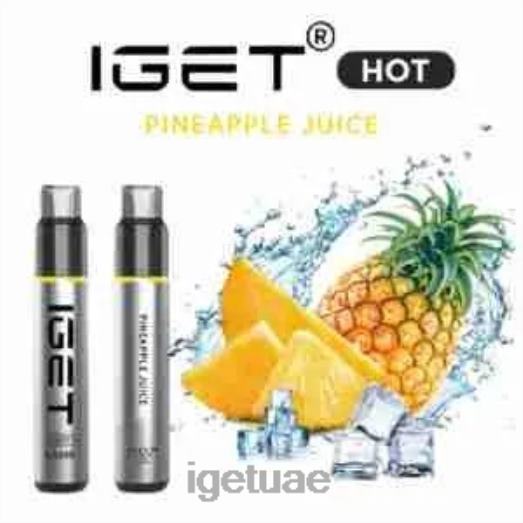 IGET vape dubai- IGET LP0F8547 ايجيت فيب دبي ساخن - 5500 نفسة عصير أناناس