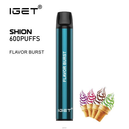 IGET vape uae- IGET LP0F813 ايجيت فيبس 3x شيون انفجار النكهة