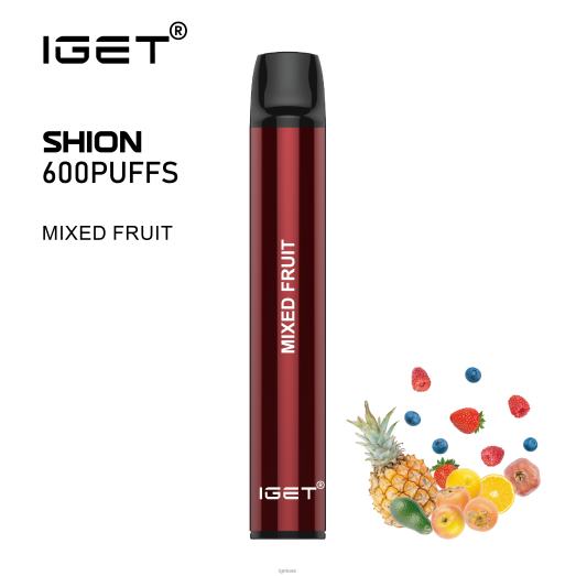 IGET vapes- IGET LP0F820 ايجيت فيبس 3x شيون التوت المختلطة