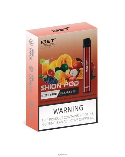 IGET vapes- IGET LP0F820 ايجيت فيبس 3x شيون التوت المختلطة