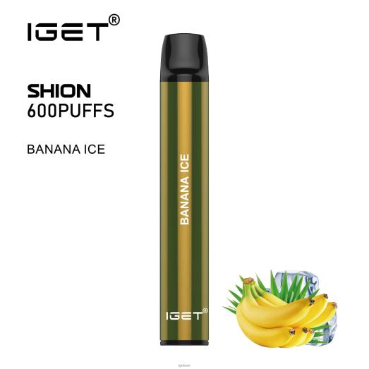 IGET vape- IGET LP0F82 iget vape uae 3x شيون جليد الموز