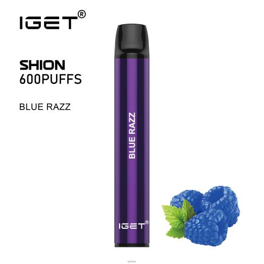 IGET vape abu dhabi- IGET LP0F85 ايجيت فيب دبي 3x شيون الراز الأزرق