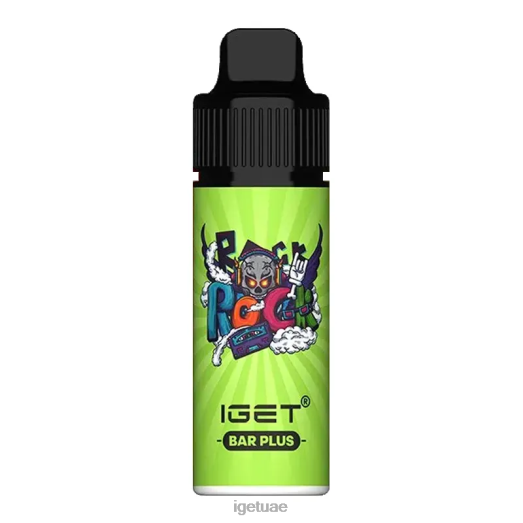 IGET vape- IGET LP0F8564 ايجيت فيب بار بلس - 6000 نفث تفاحة مزدوجة